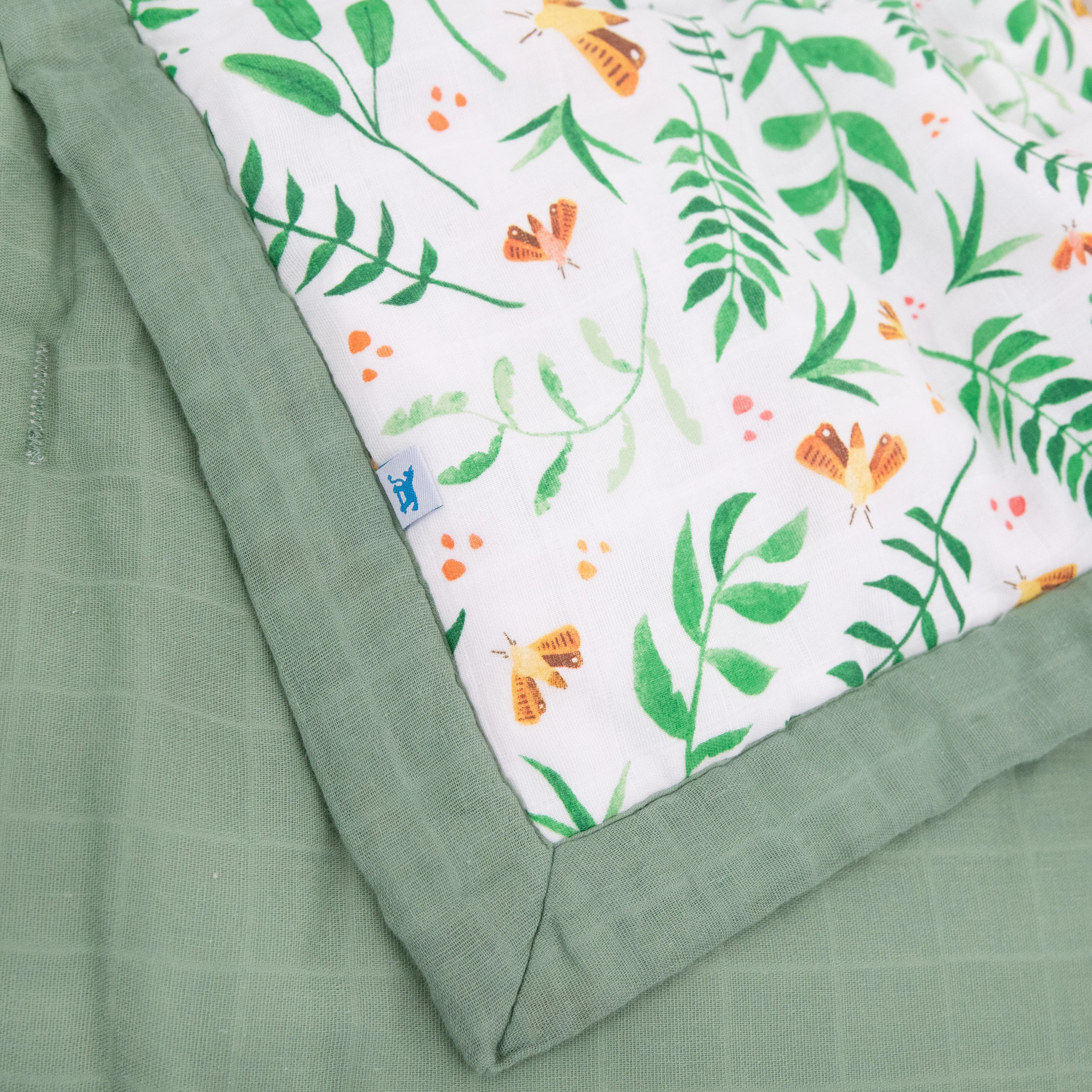 Cotton Muslin Toddler Comforter - Mighty Jungle