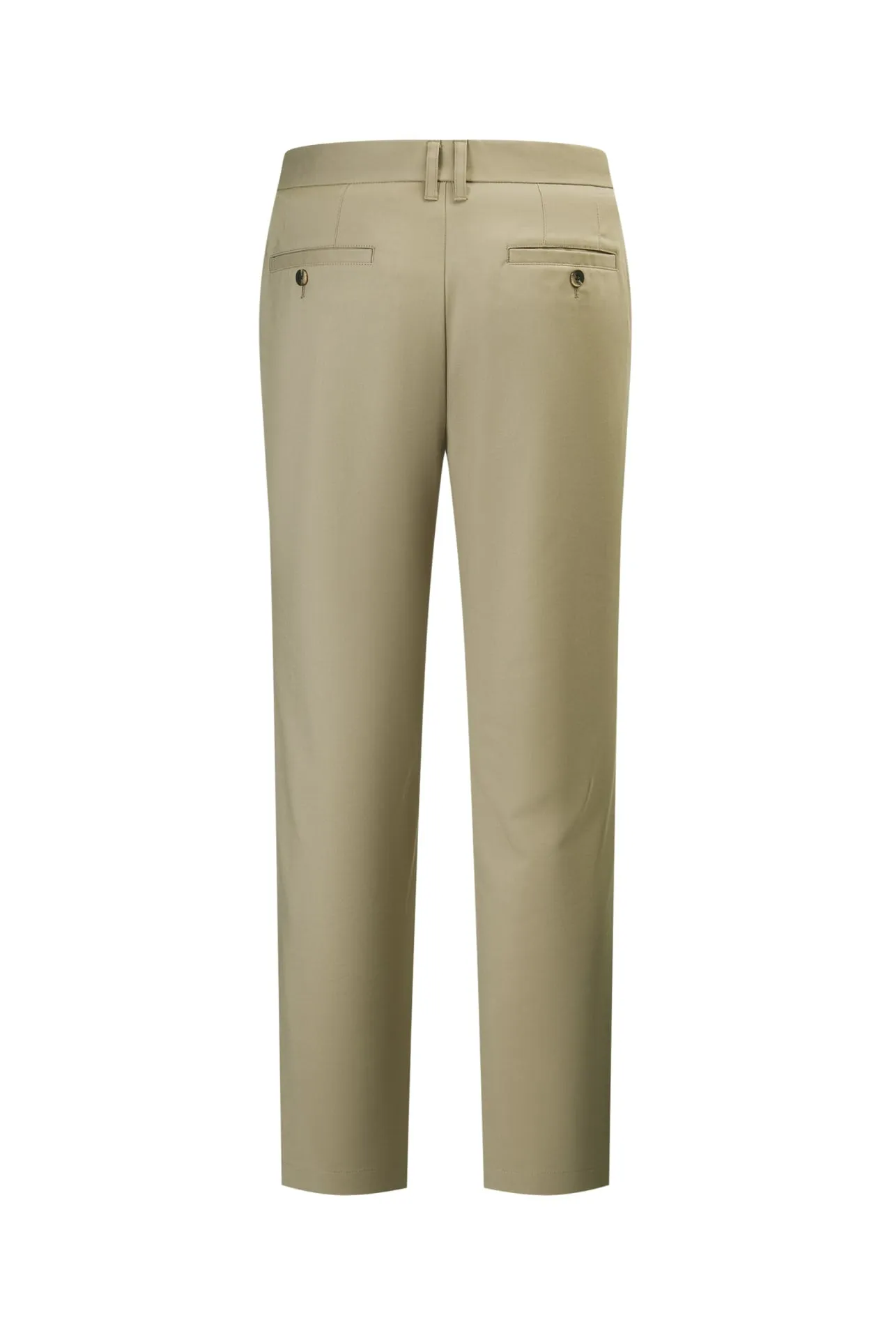 Cotton Nylon Stretch Casual Pants