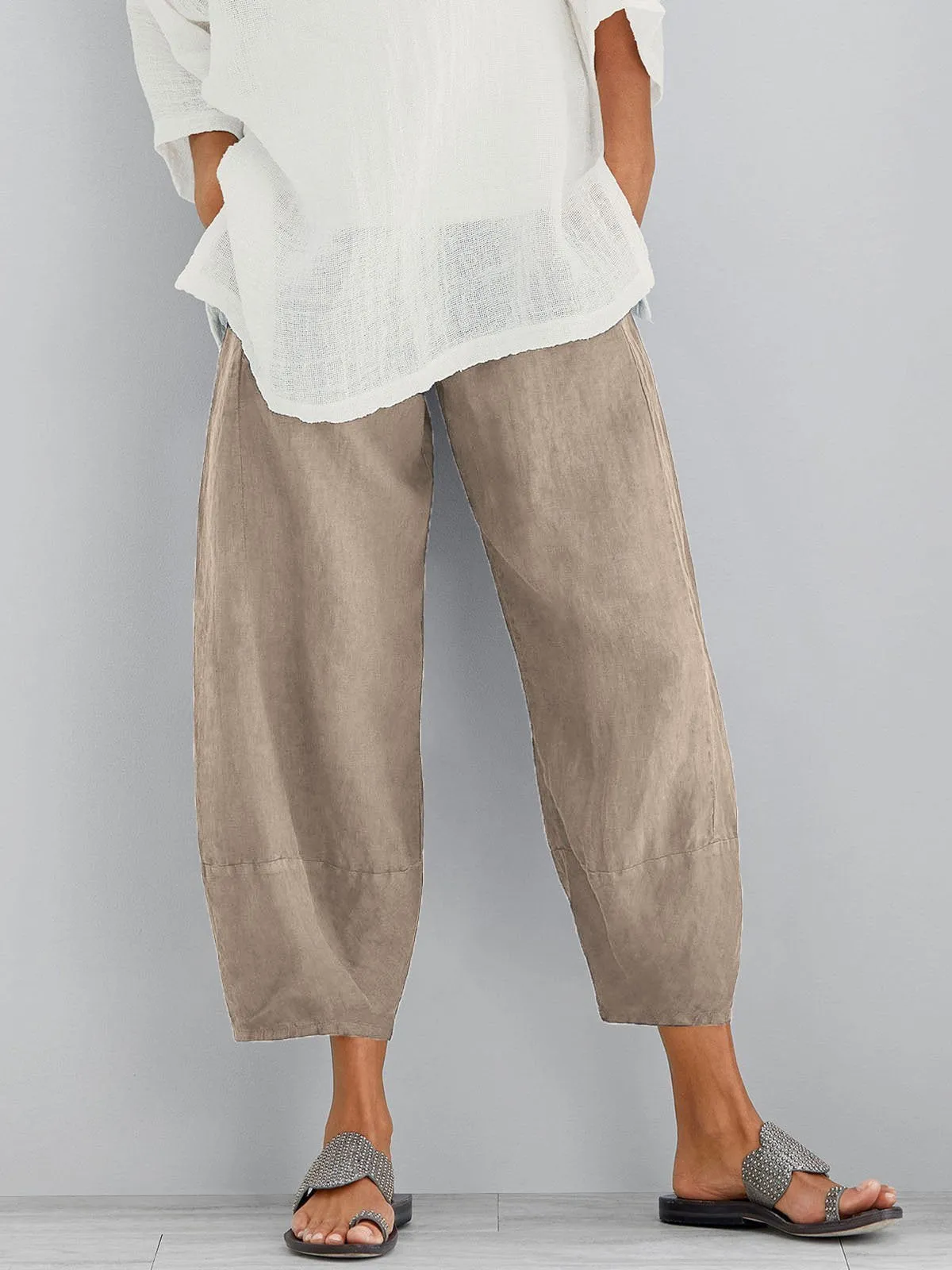 COTTON PANTS SPRING CASUAL PANTS