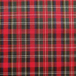 Cotton Plaid - ( Red )