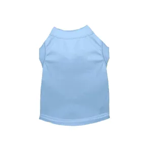 Cotton Poly Blend Tee Shirt in Blue