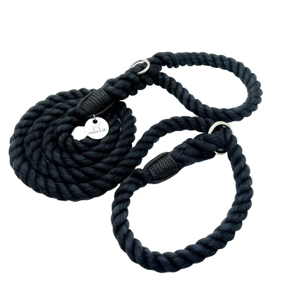 Cotton Rope Slip Leash