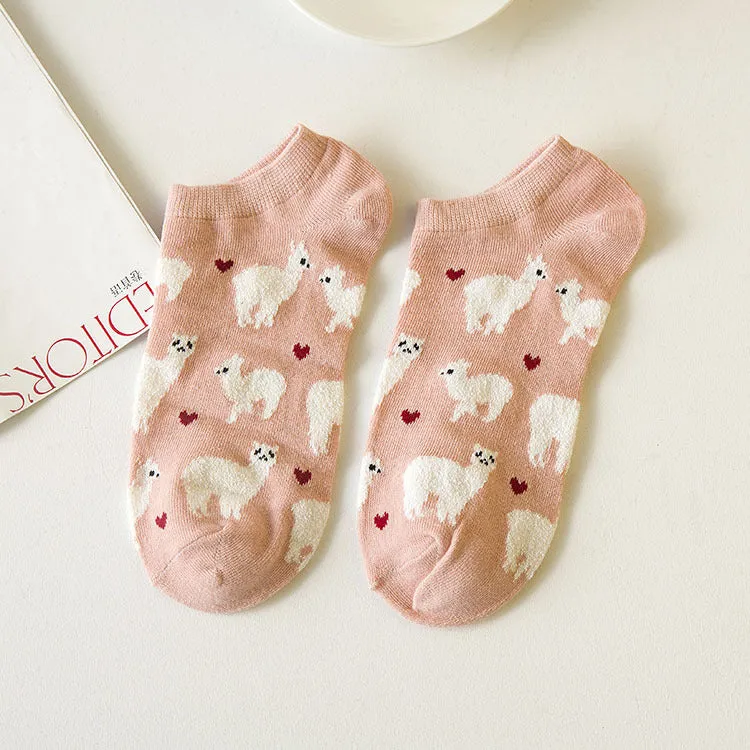 Cotton Short Ankle Socks