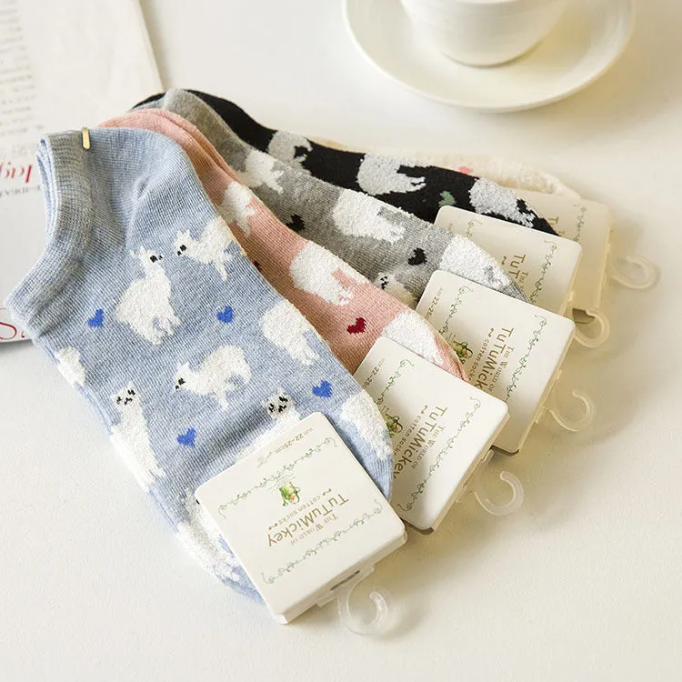 Cotton Short Ankle Socks