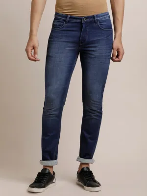 Cotton Stretch No Img Plain Narrow Fit Flat Front Casual Jeans