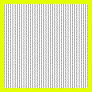 Cotton Stripe (YELLOW) - (SQUARE)