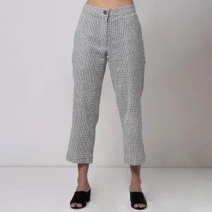 Cotton Trouser For Women | Regular Fit | Full Length | Off White