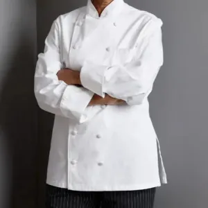 Cotton Twill Women Chef Coat 2 PK