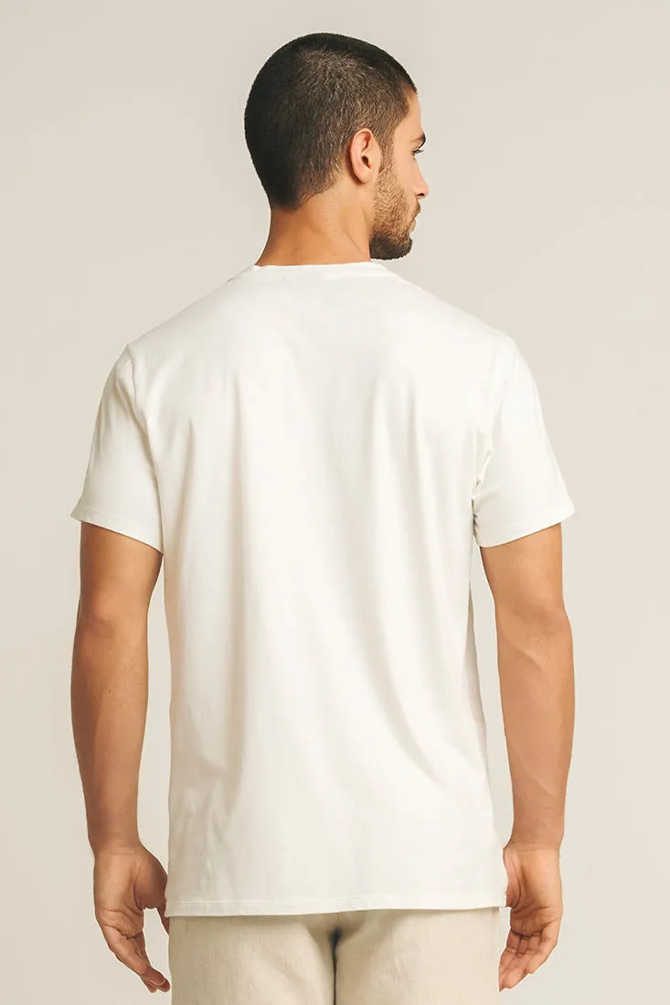 Cotton/linen t-shirt