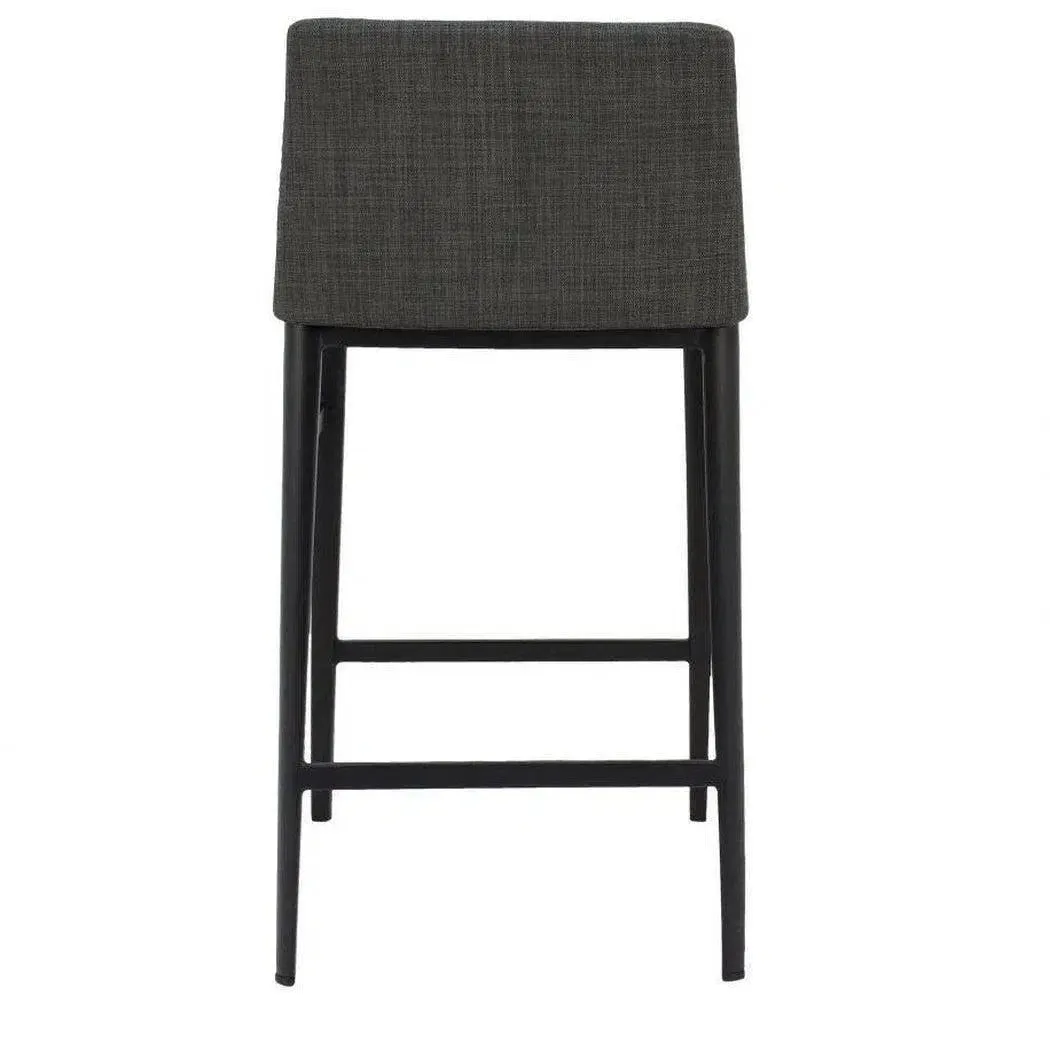 Counter Stool Charcoal Grey Contemporary