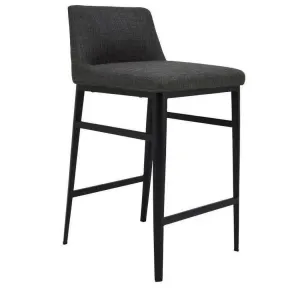 Counter Stool Charcoal Grey Contemporary