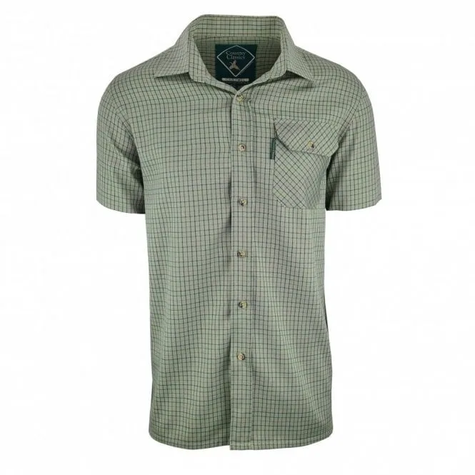 Country Classics Mens Short Sleeve Check Shirt - Cartmel