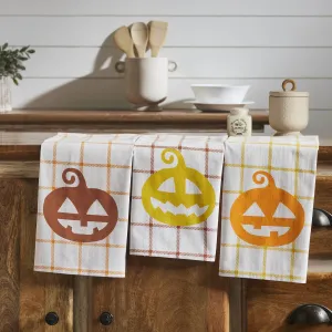 Country Halloween Tea Towels - Set of 3