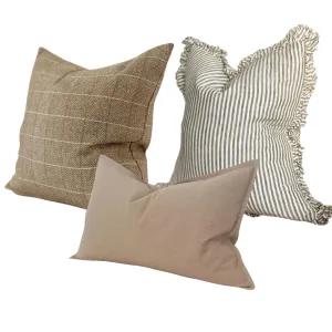 Country Manor Cushion Trio