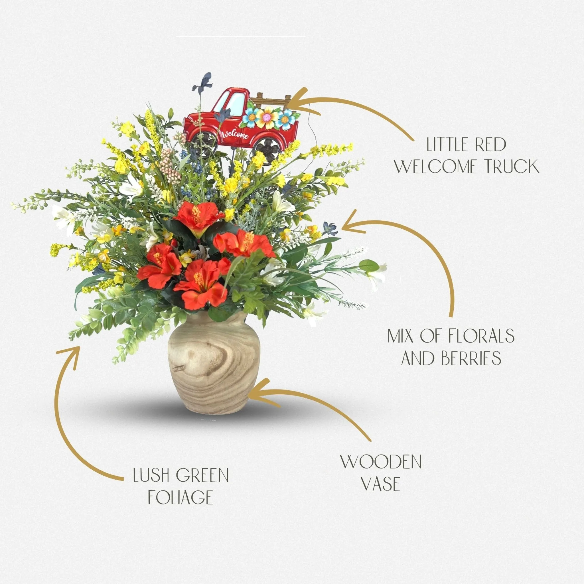 Country Meadow Floral Arrangement