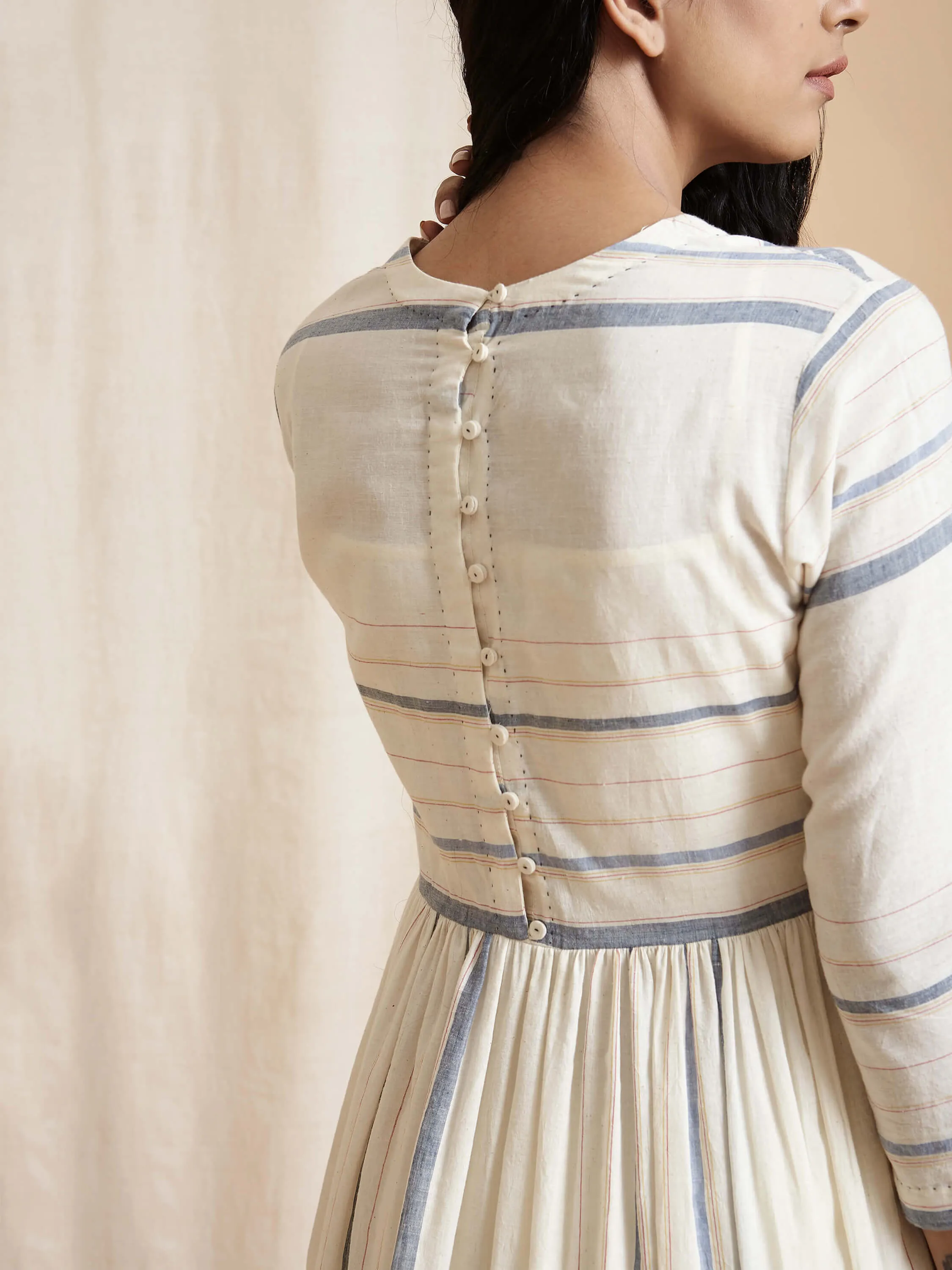 Country stripe dress