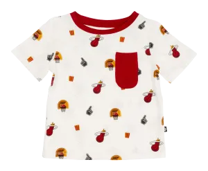 Court Culture x Kyte Baby Cloud Game Day Toddler Crew Neck Tee