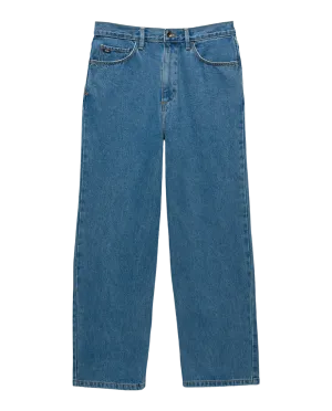 Covina 5-Pocket Baggy Denim Pant - Stone Wash