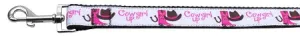 Cowgirl Up Nylon Dog Leash 5-8 Inch Wide 6ft Long