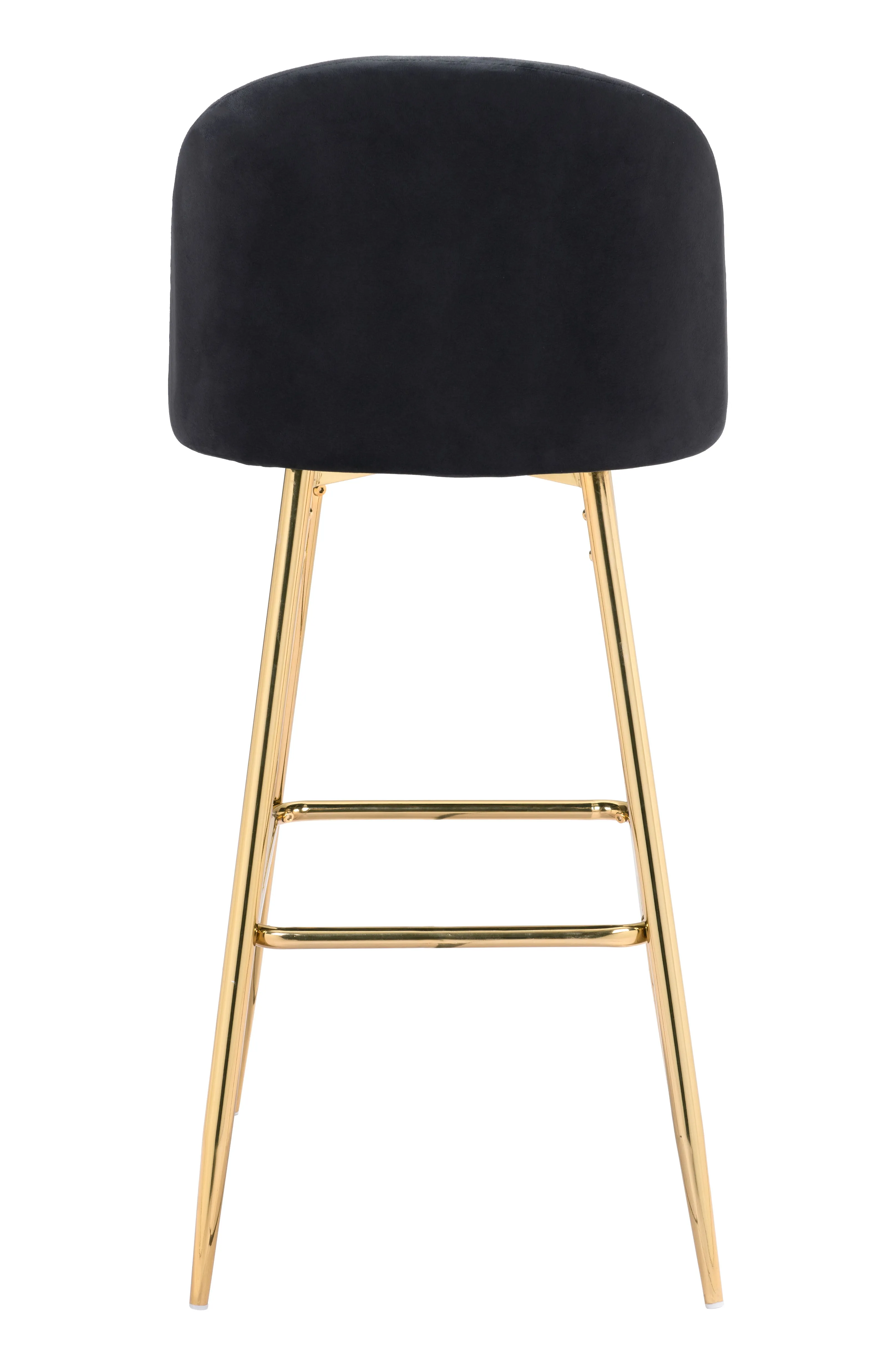 Cozy Barstool Black & Gold