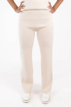 Cozy Chic Lounge Pants - Cream