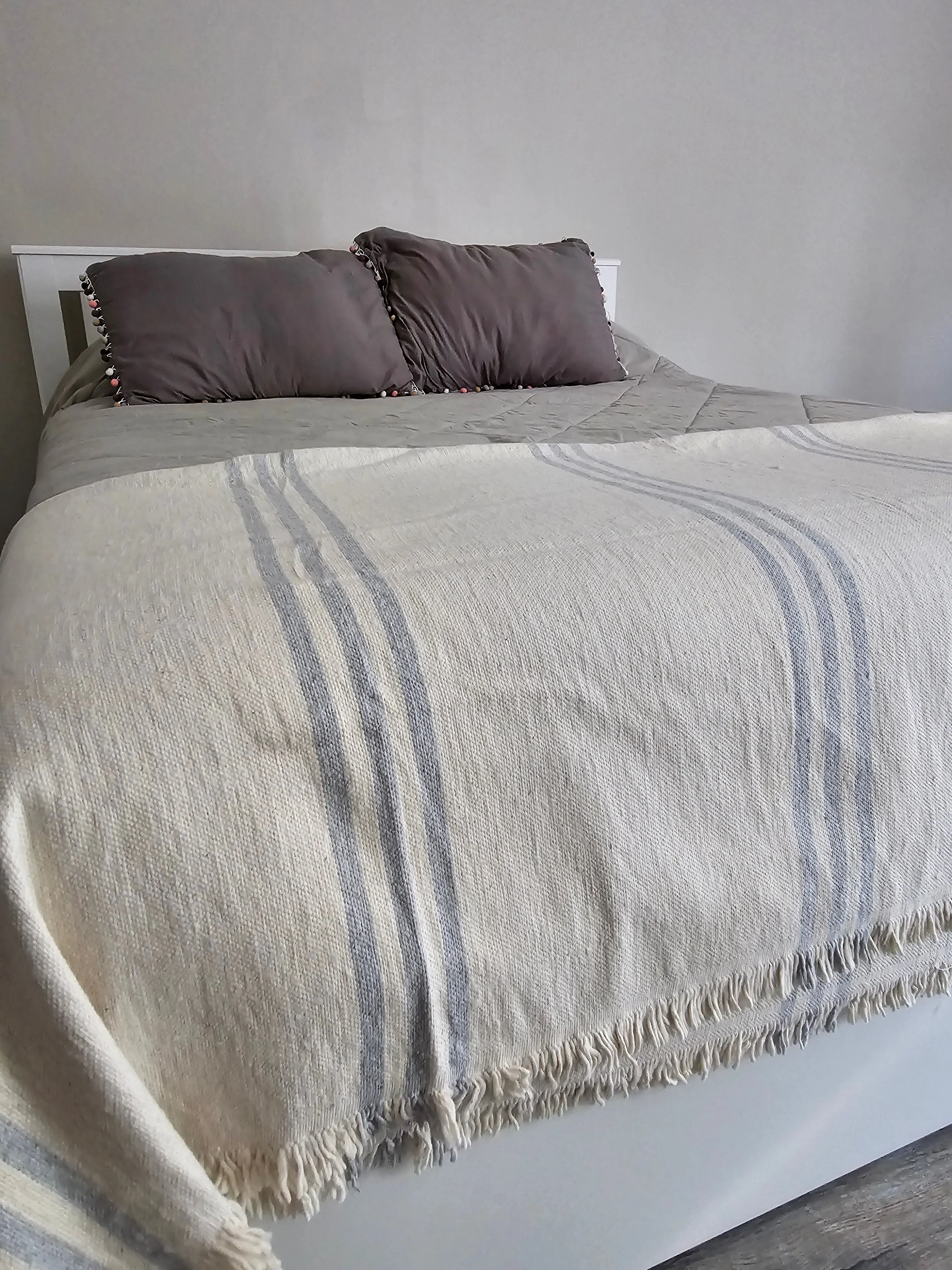 Cozy Cotton blanket / Cotton Throws / Cotton Bedspread