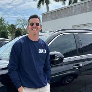 Cozy Dad Sweatshirt (Navy, Sage, Gray) | New Dad Gift | Dad Gift from Wife