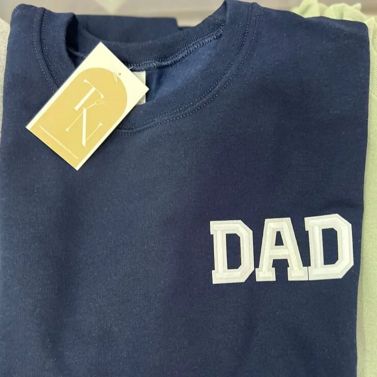 Cozy Dad Sweatshirt (Navy, Sage, Gray) | New Dad Gift | Dad Gift from Wife