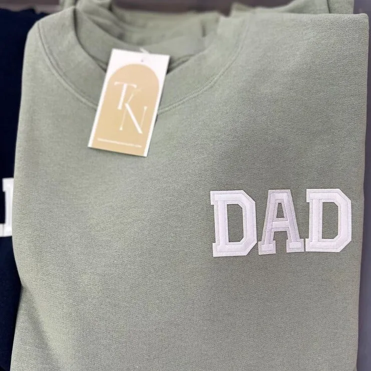 Cozy Dad Sweatshirt (Navy, Sage, Gray) | New Dad Gift | Dad Gift from Wife