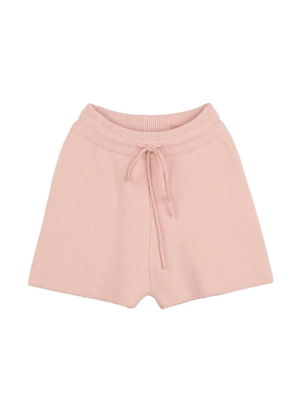 Cozy Drawstring Knit Shorts ON422