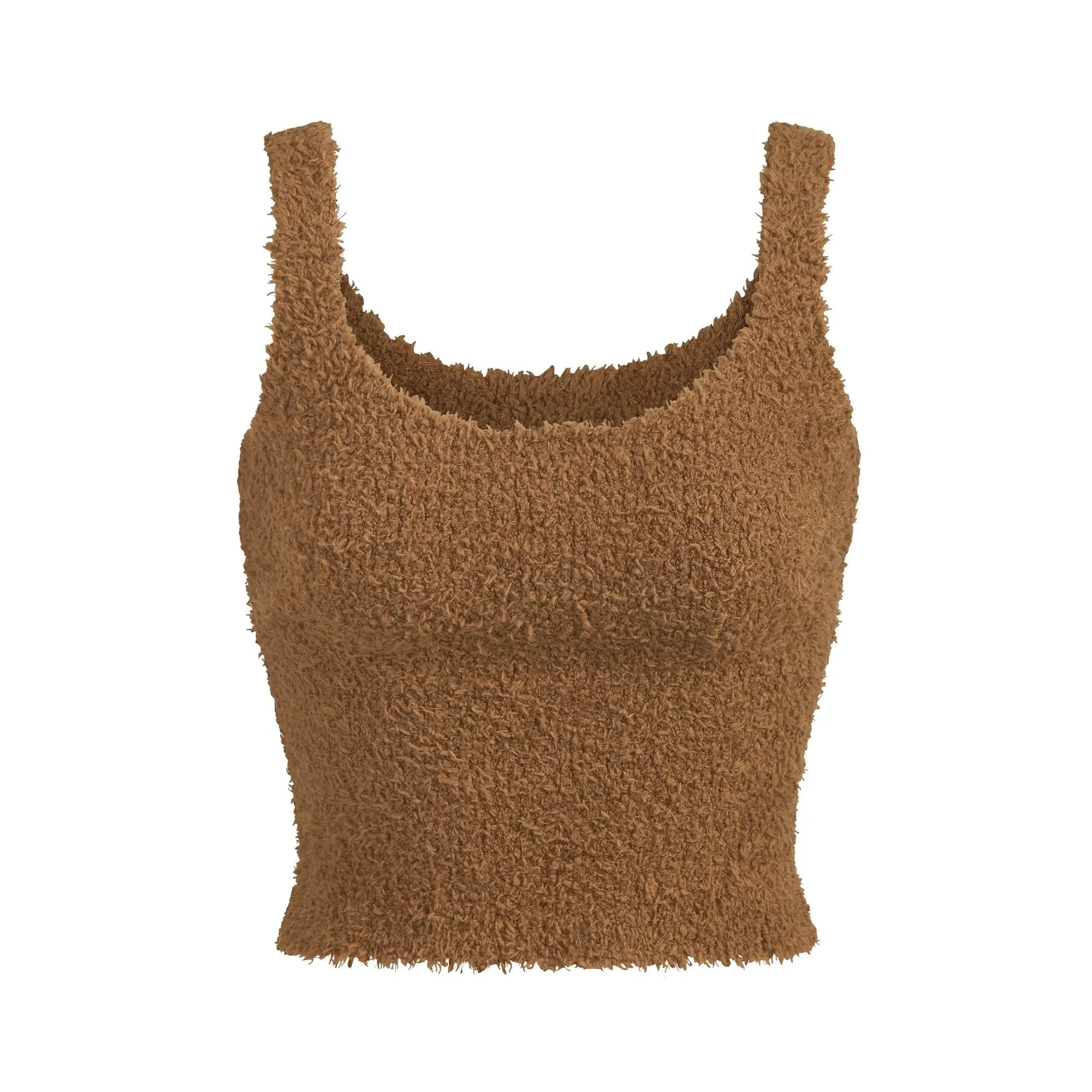 COZY KNIT TANK | CAMEL