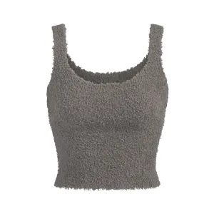 COZY KNIT TANK | SMOKE