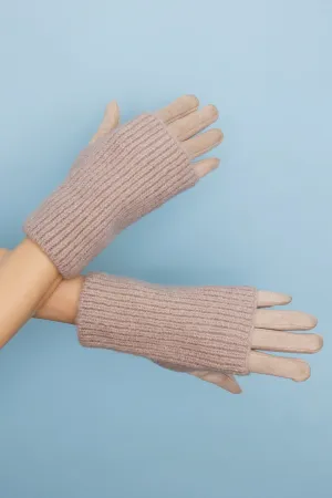 Cozy Knit Wool-Blend Touchscreen Gloves