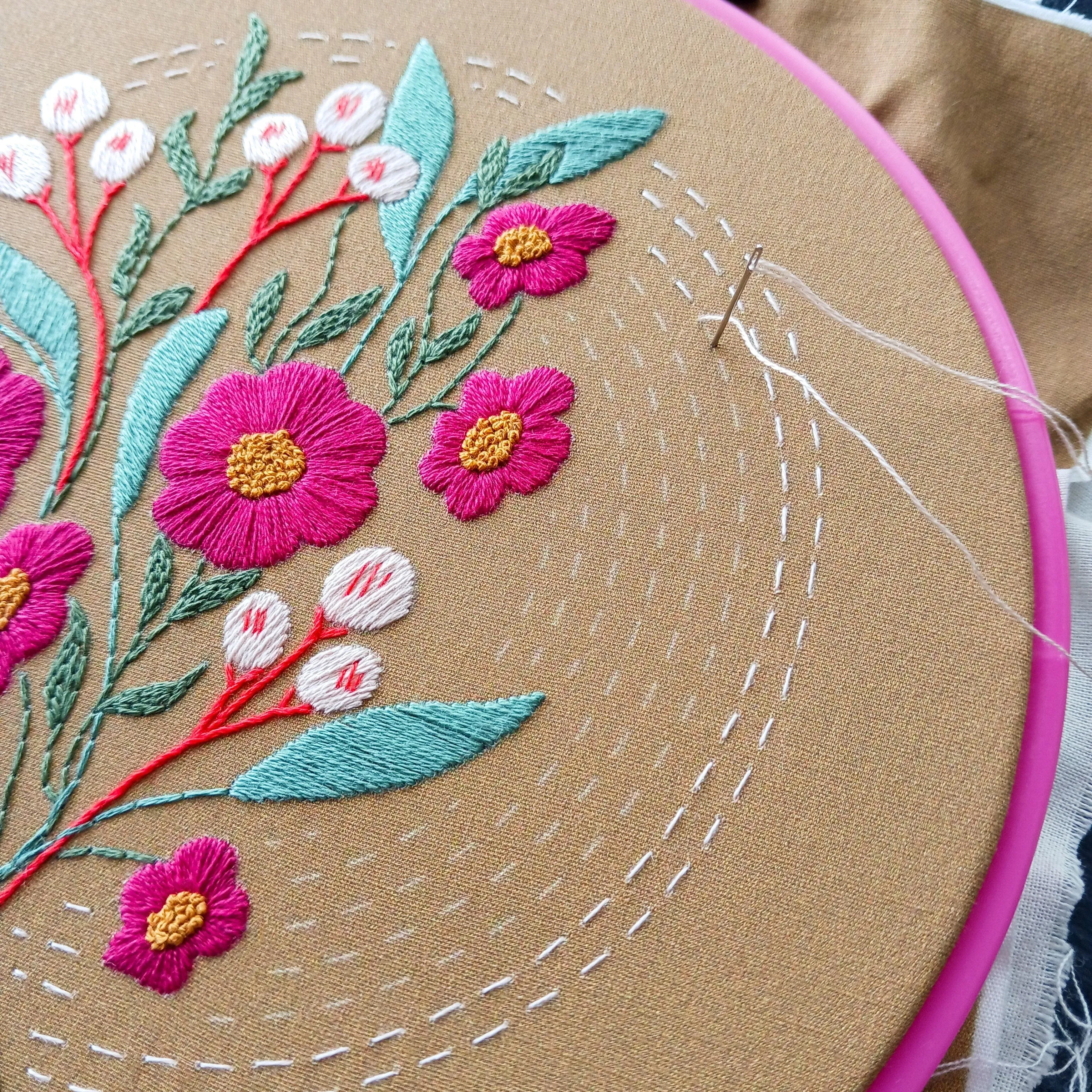 Cozyblue DIY Embroidery Kit - Morning Glow