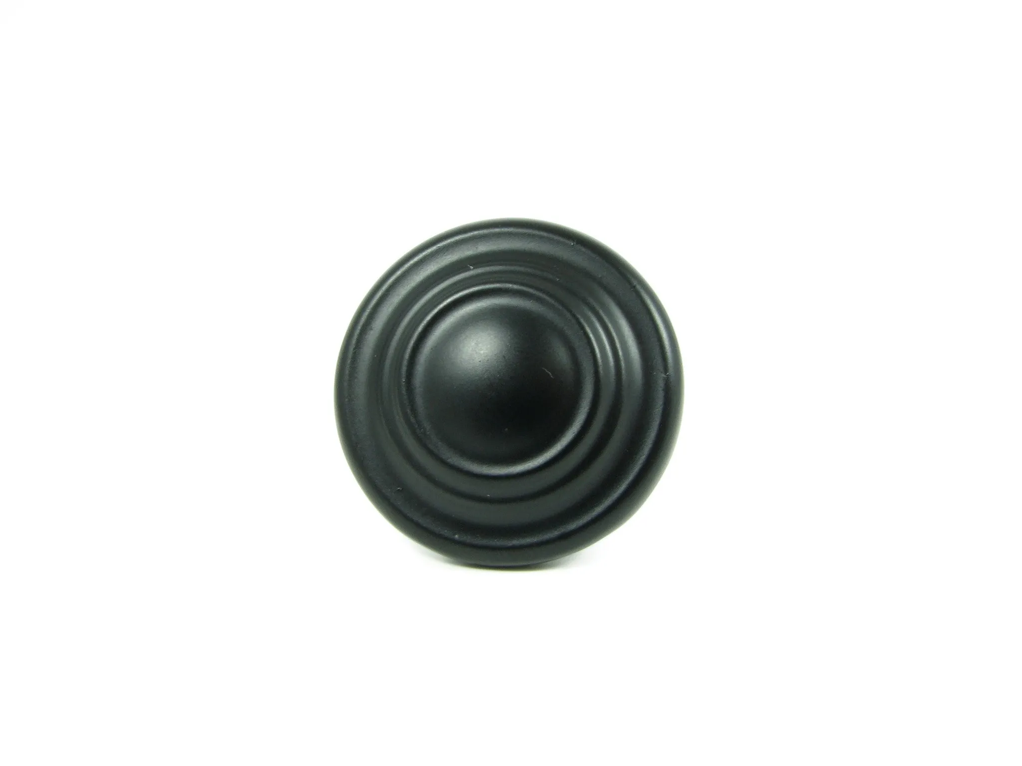 CP1398-MB   Matte Black Three Ring Cabinet Knob