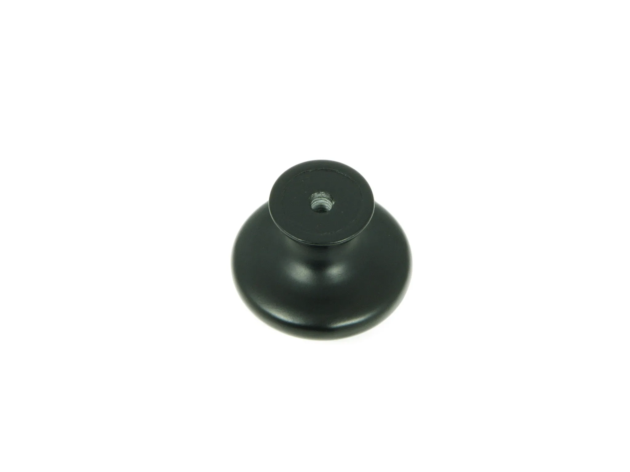 CP1398-MB   Matte Black Three Ring Cabinet Knob