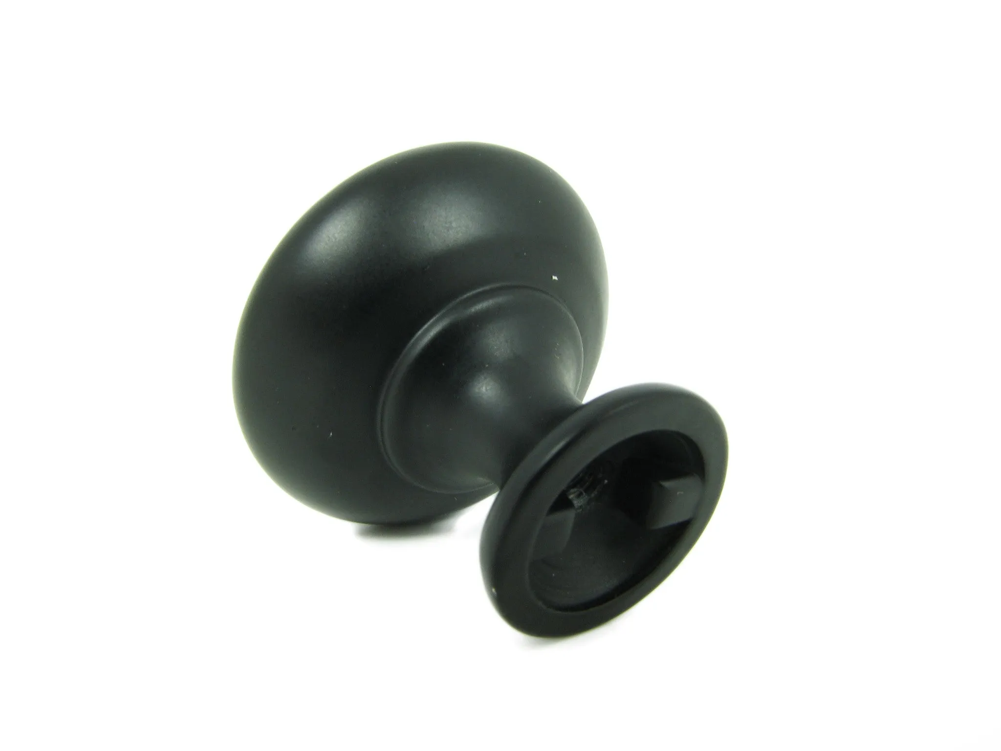 CP2175-MB   Matte Black Round Cabinet Knob