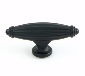 CP5230-Matte Black  Matte Black Country Cabinet Knob