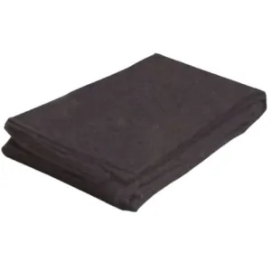 CPA WOOL 32 Oz Flame-Resistant Wool Blanket, Brown, 62 x 84, 1 Each