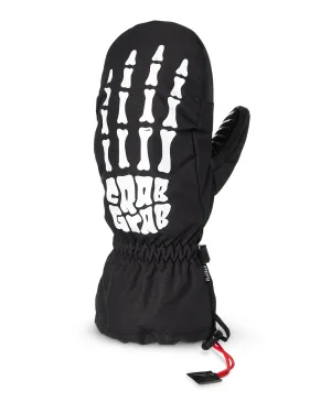 Crab Grab Cinch Youth Mitten Bones