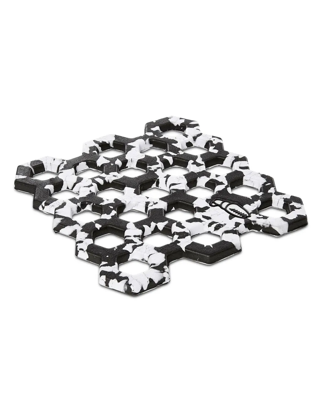 Crab Trap Snow Traction Pad - Black/White Swirl