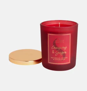 Cranberry and Ginger Jar Candle