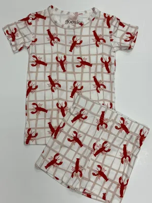 Crawfish Short Sleeves & Shorts 2 Piece Pjs