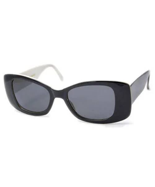 CRAWFORD Black Cat-Eye Sunglasses