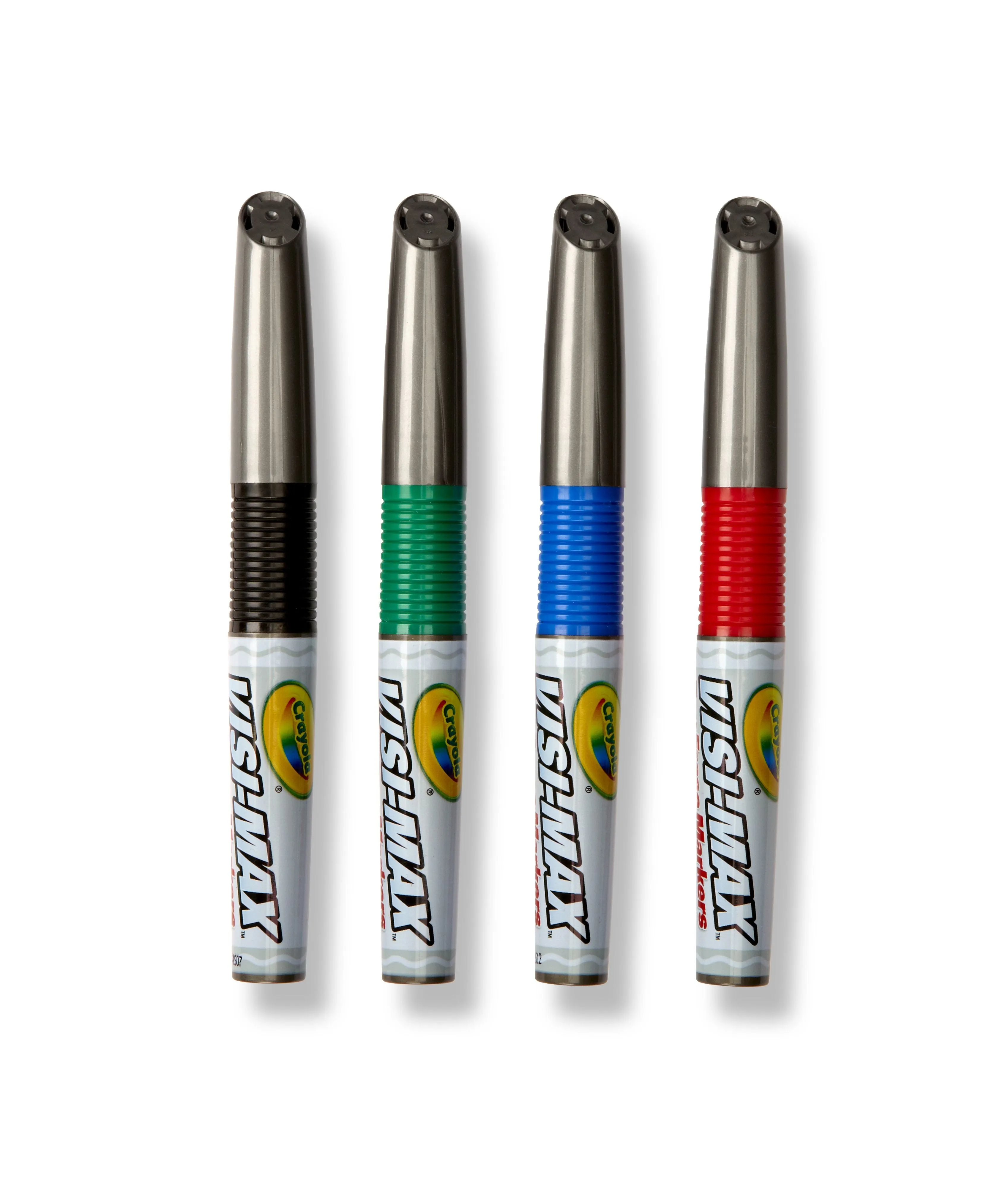 CRAYOLA CHISEL TIP WHITEBOARD MARKERS 4 PACK