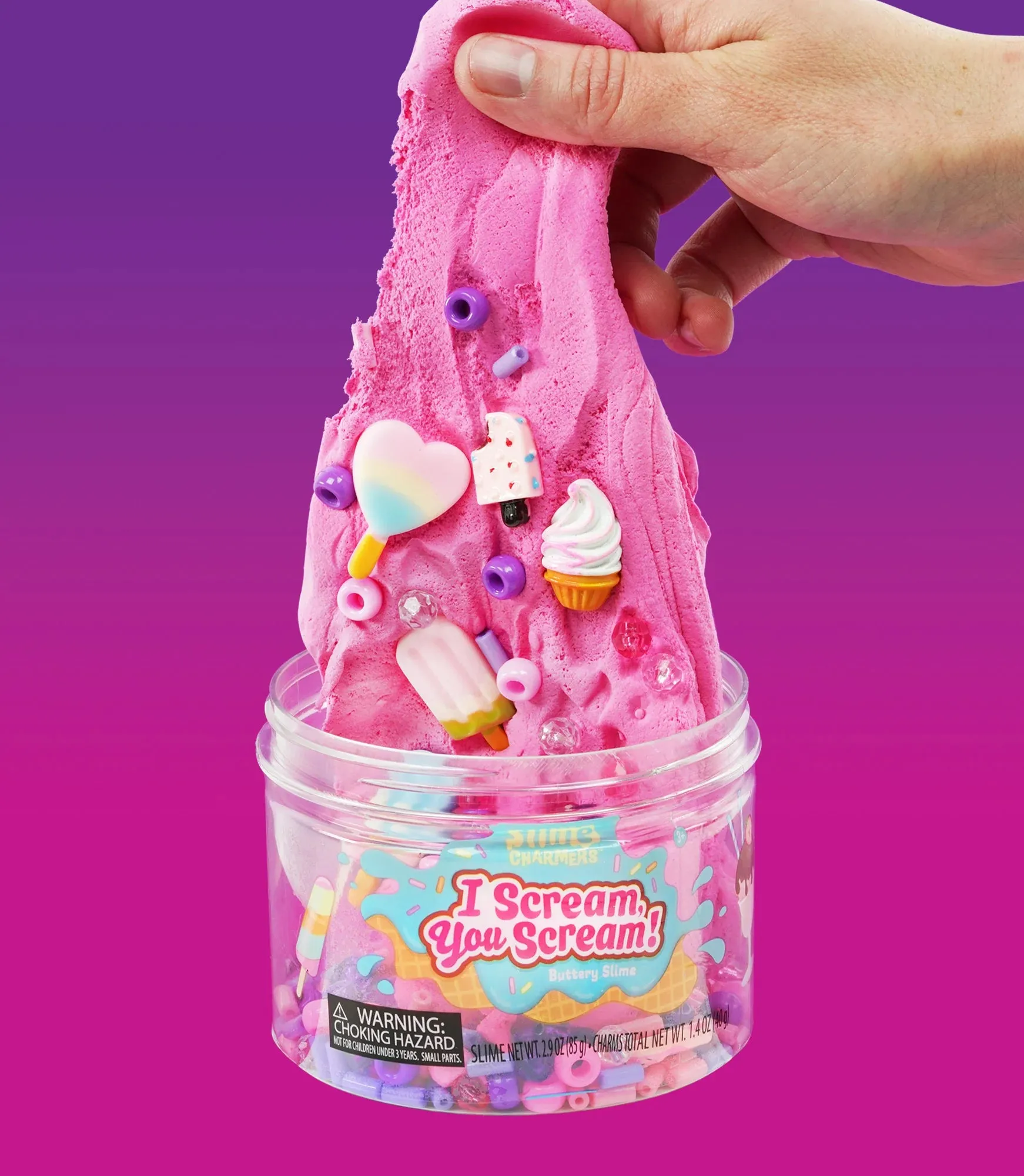 Crazy Aaron's® Slime Charmers™: I Scream You Scream