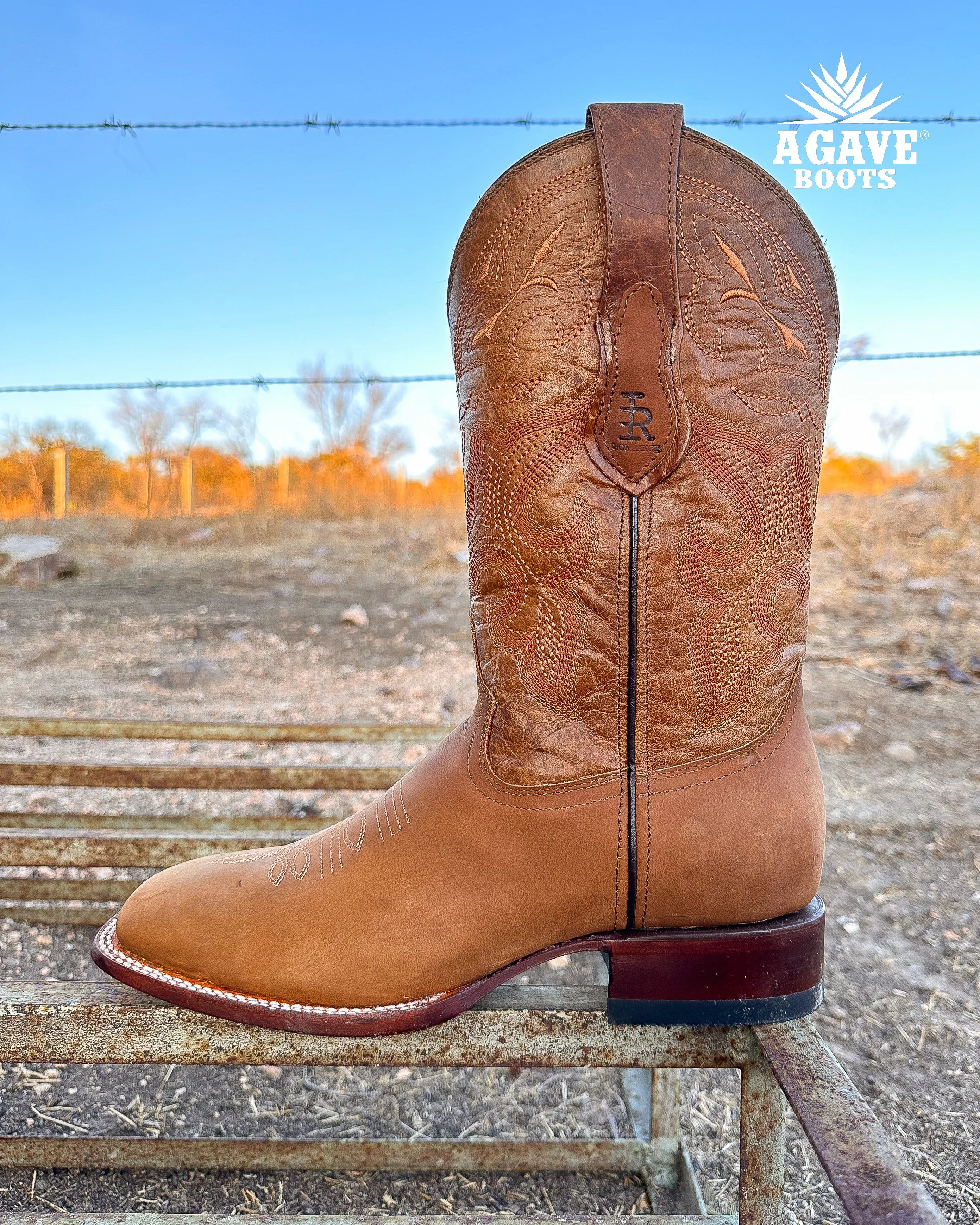 CRAZY "HONEY" | MEN SQUARE TOE WESTERN COWBOY BOOTS