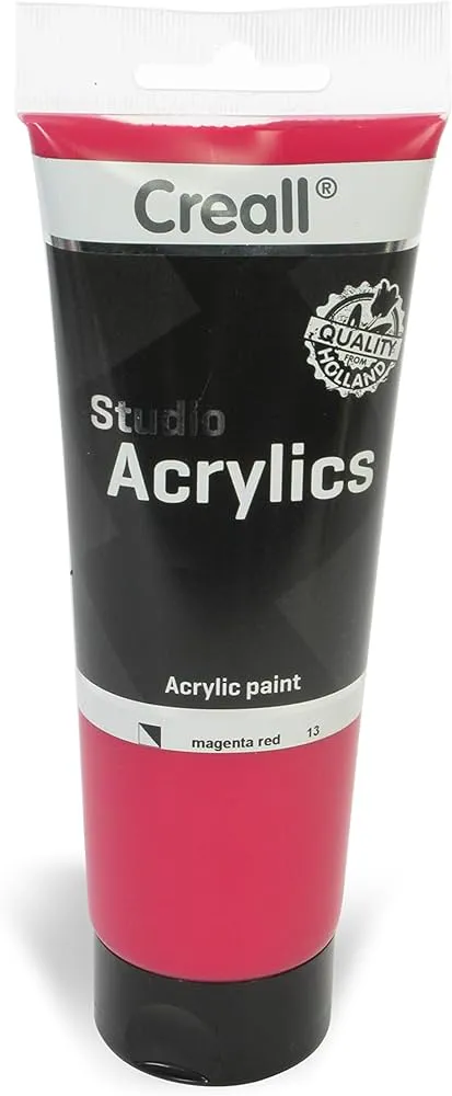 Creall ACRYLICS STUDIO TUBE 250ml 13 Magenta Red