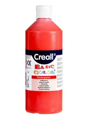 Creall Poster Color BASICCOLOR 500 ml #05 Red