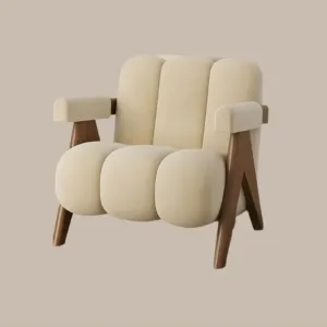 Cream Accent Chair